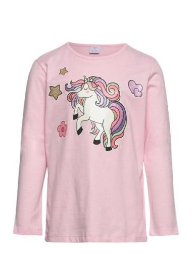 Top Unicorn Print Pink Lindex