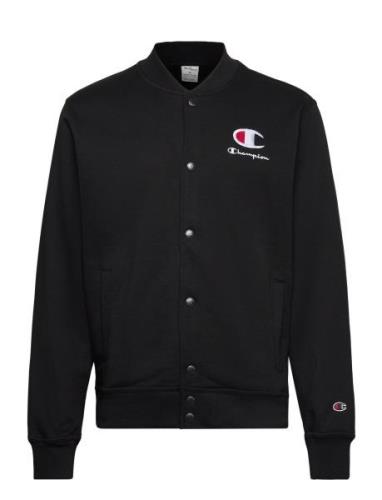 Bomber Sweatshirt Black Champion