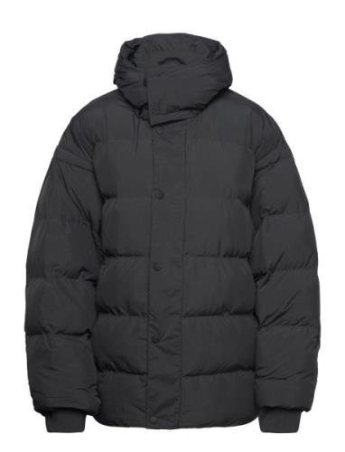 Boxy Puffer Jacket Black Hope