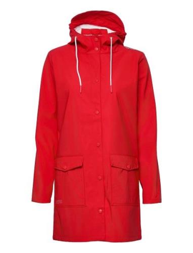 Tass W Dull Pu Jacket W-Pro 5000 Red Weather Report