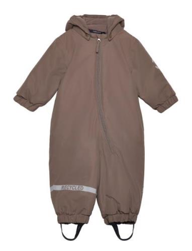 Snow Suit Solid Brown Mikk-line