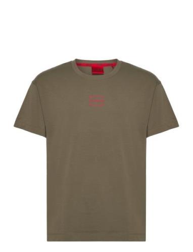 Laze T-Shirt Brown HUGO