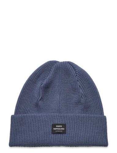 Wool Ask Beanie Blue Mads Nørgaard