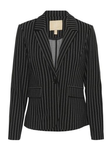 Cuarletta Jersey Blazer Black Culture