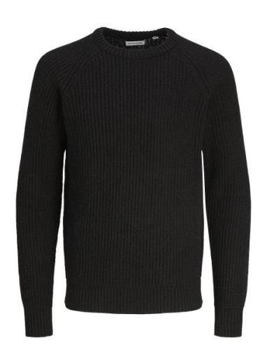 Jjj S Knit Crew Neck Jnr Black Jack & J S