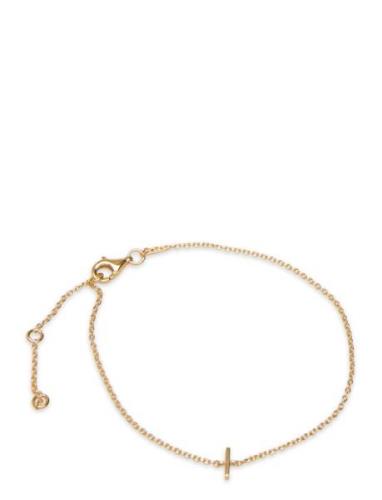 Archetype Bracelet - A-Z Gold Plated Gold Design Letters