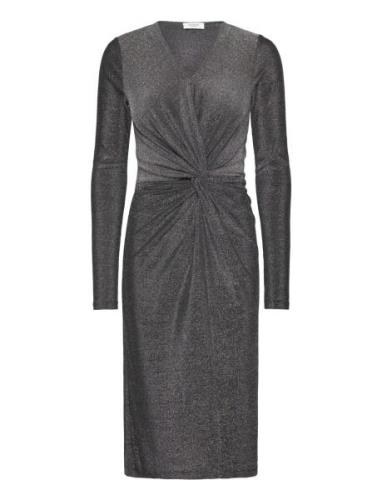 Rwnora Ls Dress Grey Rosemunde