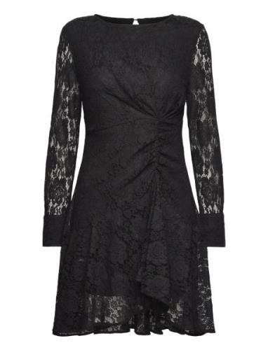 Rwdelilah Short Dress Black Rosemunde