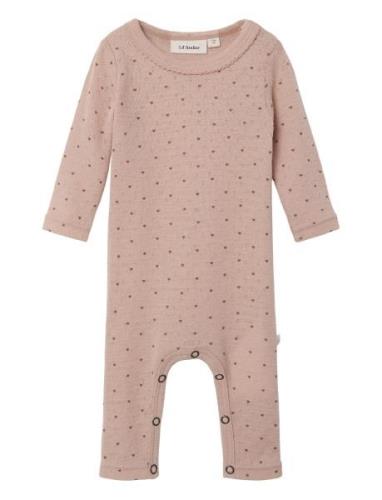 Nbfnava Ls Slim Wool Suit Lil Pink Lil'Atelier