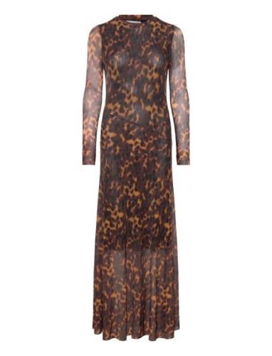 Slkerrie Arine Dress Brown Soaked In Luxury