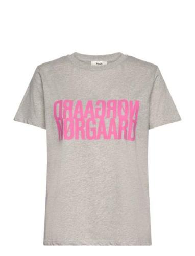 Single Organic Trenda P Tee Grey Mads Nørgaard