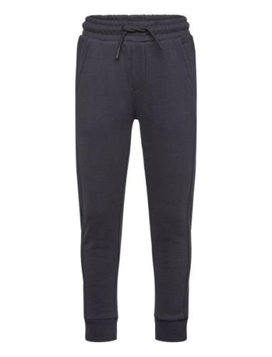 Cotton Jogger Trousers With Pockets Navy Mango