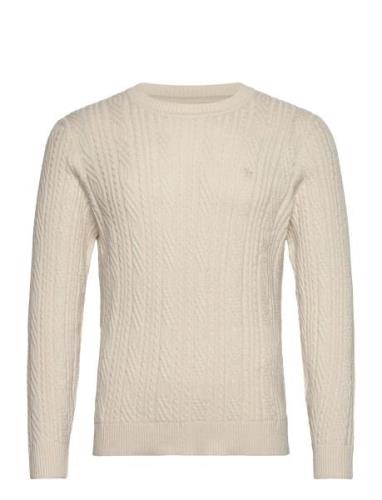 Anf Mens Sweaters Beige Abercrombie & Fitch