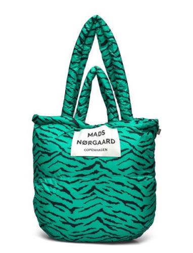 Recycle Pillow Aop Bag Green Mads Nørgaard