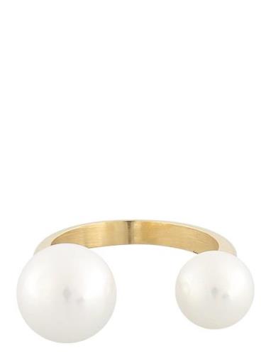 Next Pearl Ring G/White - S Gold SNÖ Of Sweden