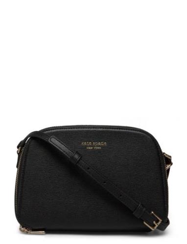 Devin Double Zip Dome Crossbody Black Kate Spade