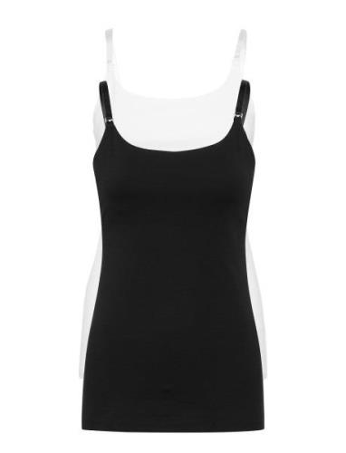 2 P Nursing Camisole Organic Black Lindex