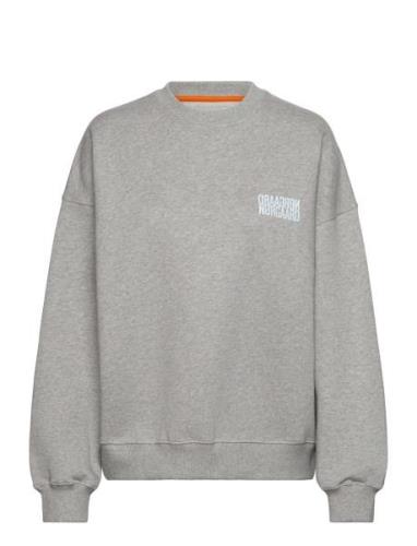 Organic Sweat Atli Sweatshirt Grey Mads Nørgaard