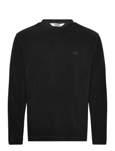 Addis Fleece Crewneck Black Rains