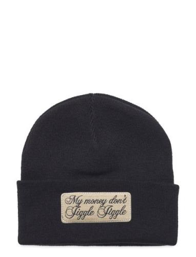 Jiggle Jiggle Beanie Black Pica Pica