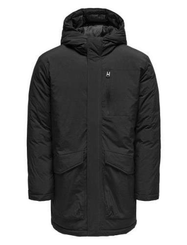 Onsglobal Parka Jacket Otw Black ONLY & SONS