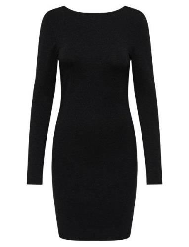 Onlroma L/S Round Back Dress Jrs Black ONLY