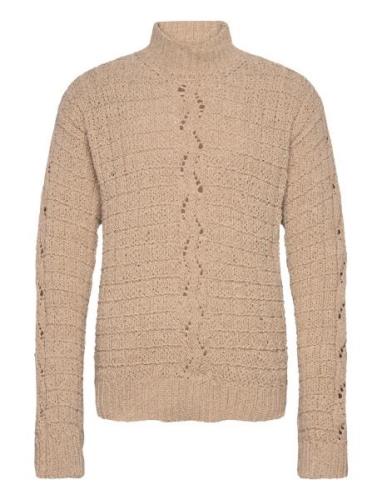 Kamil Chenille Knit Beige Rue De Tokyo