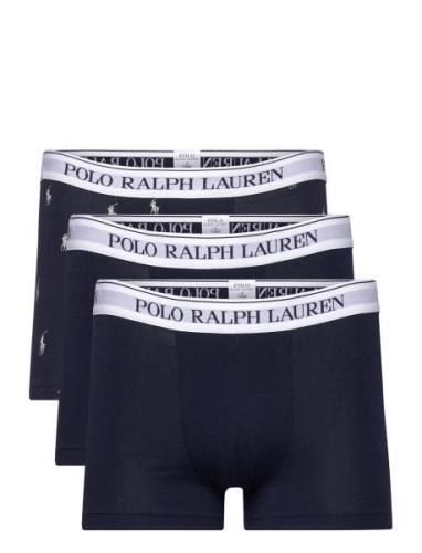 Bci Cotton/Elastane-3Pk-Trn Black Polo Ralph Lauren Underwear