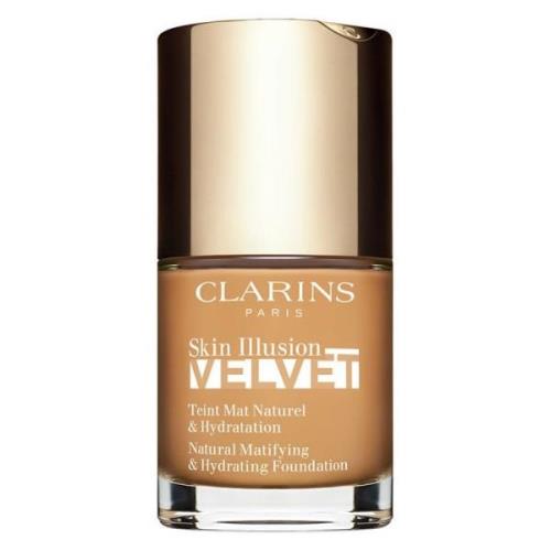 Clarins Skin Illusion Velvet Foundation 30 ml – 114N Cappucino