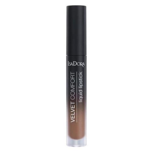 IsaDora Velvet Comfort Liquid Lipstick 4 ml – 68 Cool Brown
