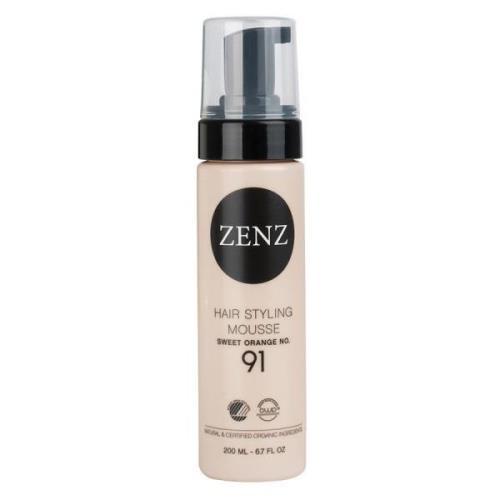 Zenz Organic No 91 Hair Styling Mousse Extra Volume Sweet Orange