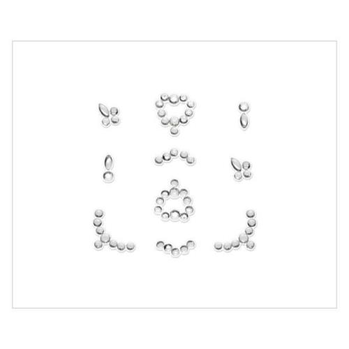 Essence 3D Nail Jewels 10 kpl – 02 Mirror Universe