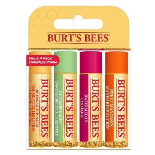 Burt's Bees Lip Balm 4 Pack Freshly Picked 4 kpl