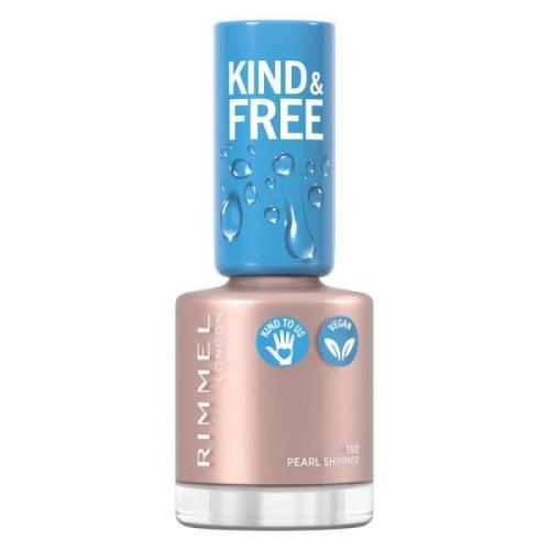 Rimmel London Kind & Free Clean Cosmetics Nail Polish 8 ml - 160