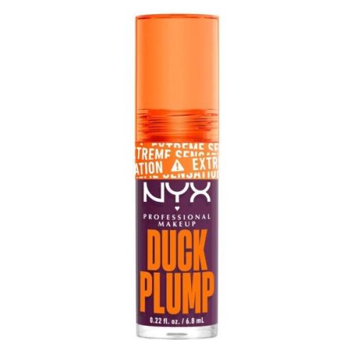 NYX Professional Makeup Duck Plump Lip Lacquer 7 ml - Pure Plum-P
