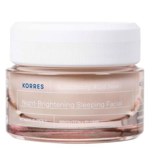 Korres Apothecary Wild Rose Night-Brightening Sleeping Facial 40m