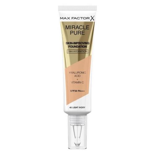 Max Factor Miracle Pure Skin-Improving Foundation 30 ml - 40 Ligh