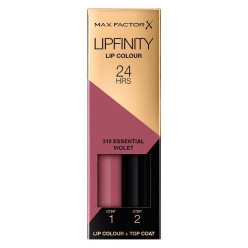Max Factor Lipfinity Lip Color 2,3 ml + 1,9 g – 310 Essential Vio
