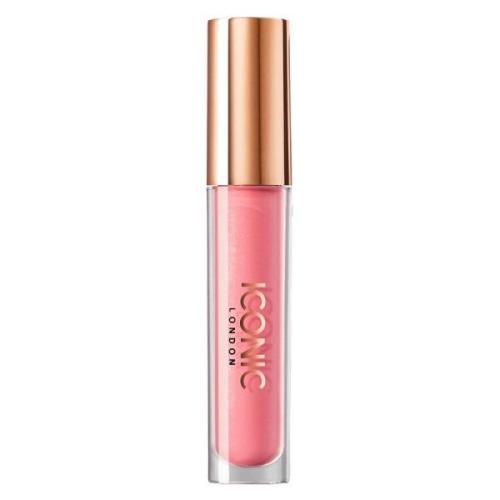 Iconic London Lip Plumping Gloss 5 ml - Peek-a-Boo Bright Pink