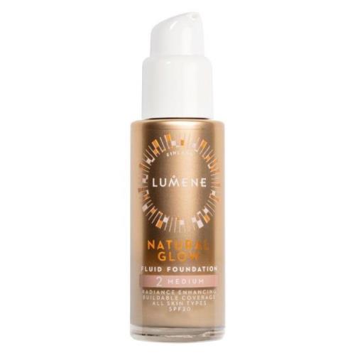 Lumene Natural Glow Fluid Foundation SPF20 30 ml - 2 Medium