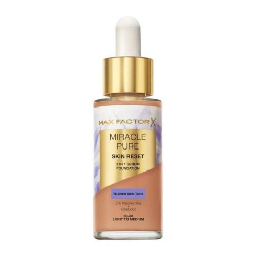 Max Factor Miracle Pure Skin Reset 2 In 1 Serum Foundation 30 ml