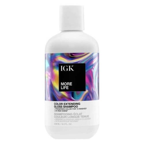 IGK More Life Color Extending Gloss Shampoo 236 ml