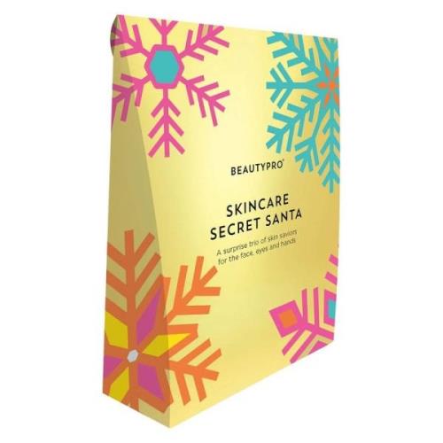 BeautyPro Skincare Secret Santa Face, Hand & Eye Mask Trio 3 kpl