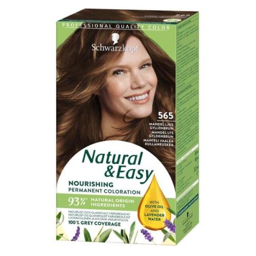 Schwarzkopf Natural & Easy - 565 Almond Light Golden Brown