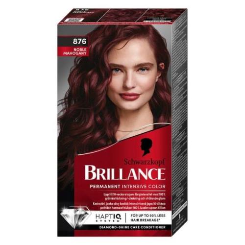 Schwarzkopf Brillance Intensive Color Creme - 876 Noble Mahogany