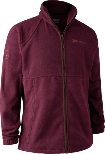 Deerhunter Men's Wingshooter Fleece Jacket Burgundy