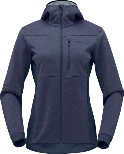 Norrøna Women's Falketind Warm2 Octa Hood Indigo Night