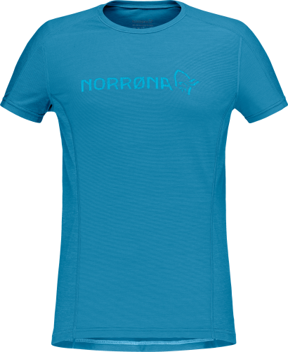 Norrøna Women's Falketind Equaliser Merino T-Shirt Hawaiian Surf