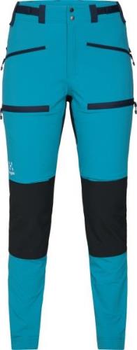 Haglöfs Women's Rugged Slim Pant (2022) Maui Blue/True Black