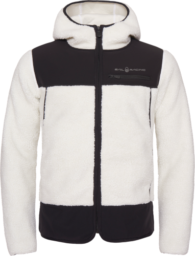 Sail Racing Women's Gale Pile Zip Hood Storm White